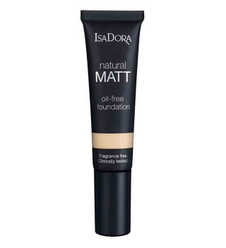 کرم پودر Natural Matt حجم 35میل ایزادورا