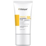 فلوئید ضد آفتاب ویتامین سی SPF50 ویتالیر 50ml