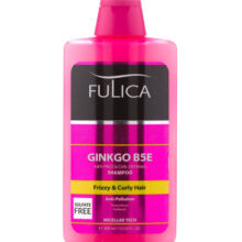 شامپو فولیکا فاقد سولفات مدل Ginkgo B5E مناسب موهای شکننده و مجعد 400میل